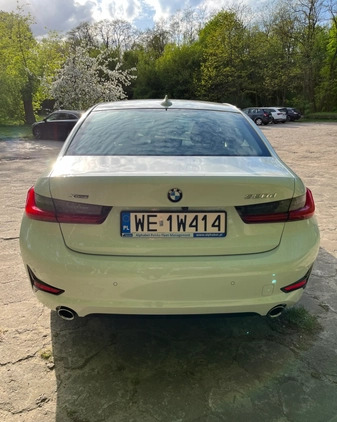 BMW Seria 3 cena 142000 przebieg: 77406, rok produkcji 2020 z Warszawa małe 704